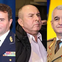 Generalii Luca, Mocanu - protectorii generalului Zisu. De la stânga la dreapta: Mocanu, Zisu, Luca (sursa: MApN, Inquam Photos/George Călin)